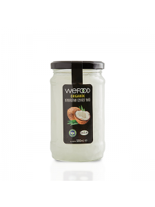 Wefood Organik Hindistan Cevizi Yağı 300 ml (Soğuk Sıkım)